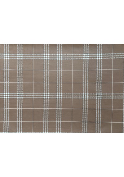 %100 Pamuk Yastık Kılıfı 50x70 Kahverengi