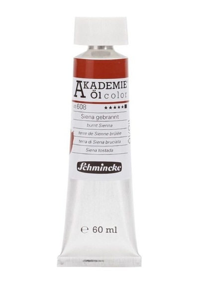 Schmincke : Akademie Yağlı Boya : 60 Ml : 608 Burnt Sienna