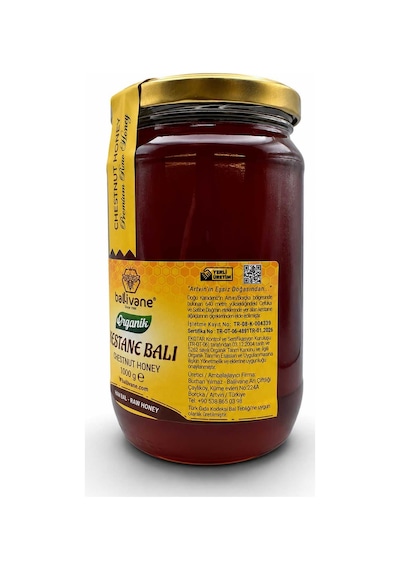 Ballivane Organik Kestane Balı 1 KG