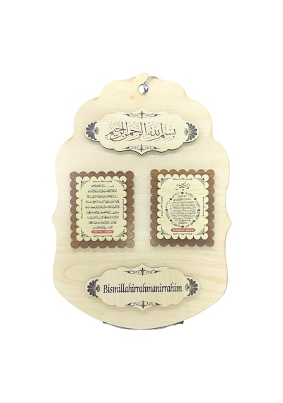 Ahşap Duvar Süsü - Adh-09
