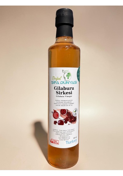 Doğal Şifa Dünyası Gilaburu Sirkesi Doğal Fermantasyon 500 ML