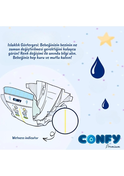 Premium 1 Numara Bebek Bezi Yenidoğan 2 - 5 Kg 70 Adet