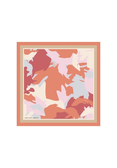 United Colors Of Benetton Flora Bandana/fular -1018-47 47 Şeftali