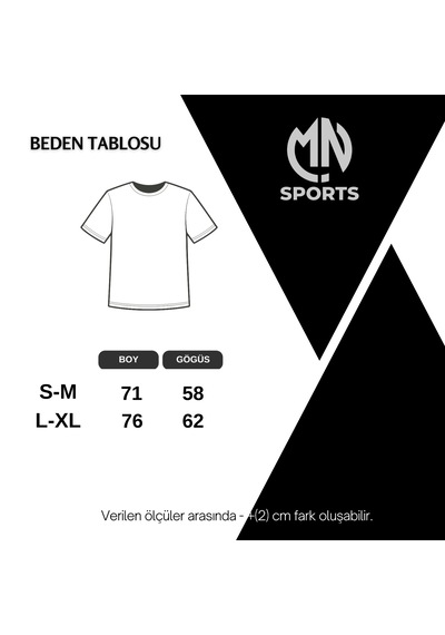 Mn Oversize T-shirt SIYAH