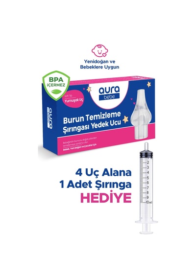 Burun Yıkama Şırıngası Silikon Yedek Ucu