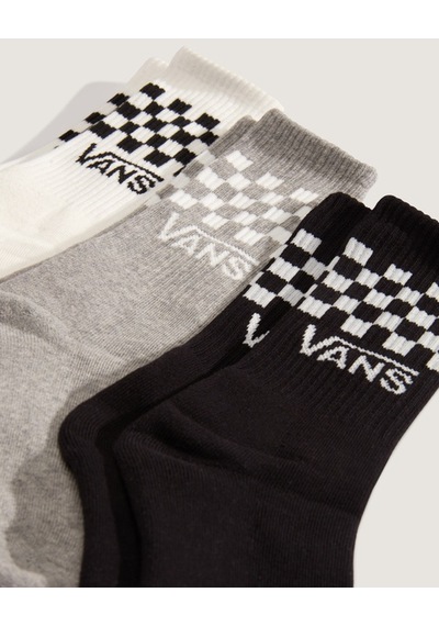 Vans Classic Check Crew Çorap - 3 Çift Karışık