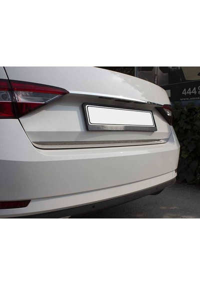 Skoda Superb B8 3V Krom Bagaj Alt Çıta 2015 ve Sonrası