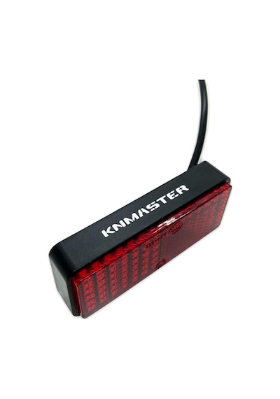 Knmaster Stop-500 Evrensel Dikdörtgen Kırmızı Ledli Motosiklet Ke
