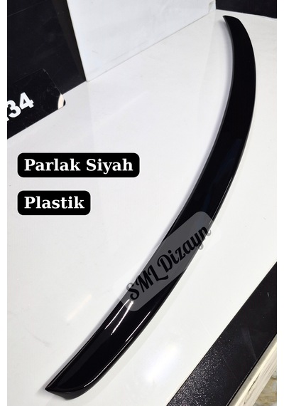 Audi A4 B8 Spoiler Spoyler Parlak Siyah 2009-2015