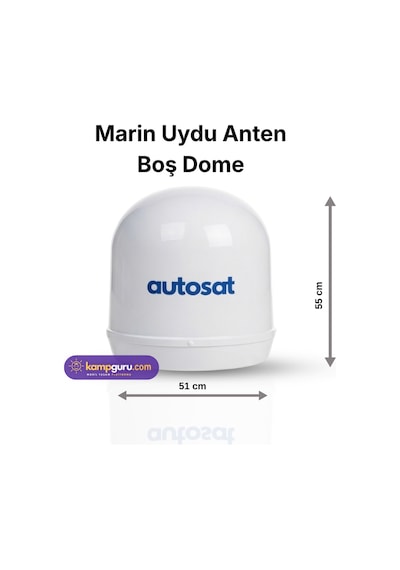 Autosat Marin Anten Boş Dome Dom