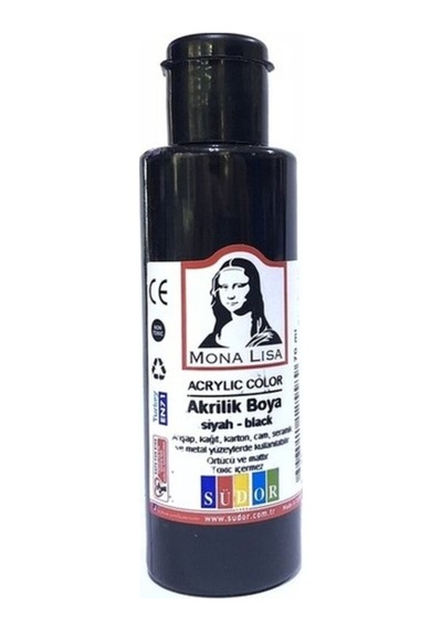 Monalisa Akrilik Boya 6x70 Ml Şışe Ana Renkler / Sd1006 Karışık