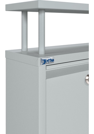 Ceha Kilitli Tablalı 4'lü Metal Ayakkabılık - Gri K.AYK-2.4/G/P 7035/KL Ceha Kilitli Tablalı 4'lü Metal Ayakkabılık - Gri K.AYK-2.4/G/P 7035/KL