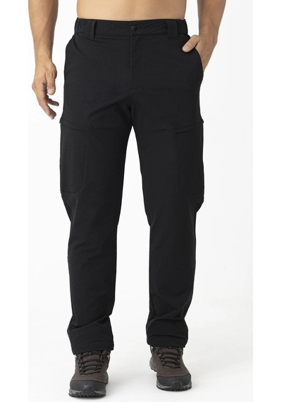 Crozwise Outdoor Düz Paça Erkek Alt Eşofman Siyah 2240 Siyah