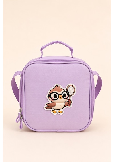Ccs Kids Kız Çocuk İlkokul Okul Çantası 3'lü Set Beslenme Çantası Kalemlik Ortopedik Çok Gözlü Lila