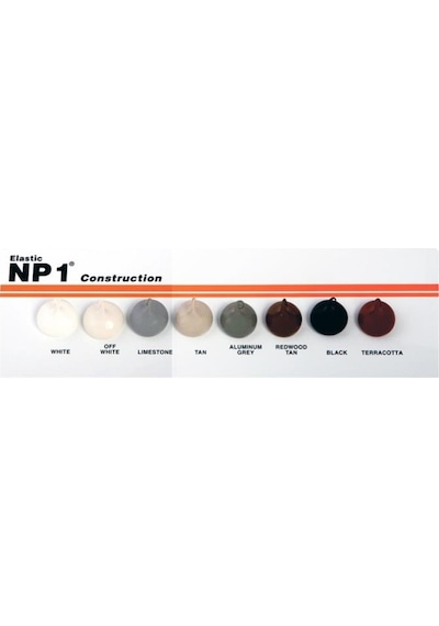 Np1 Polimer Mastik Silikon Beyaz 290 Ml Beyaz