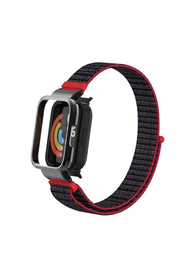Mobilteam Xiaomi Redmi Watch Mi Watch Lite Uyumlu Krd-61 Hasır Kordon-no10