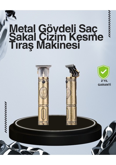 Kompakt Tasarımlı, Uzun Pil Ömürlü Saç Sakal Kesme Makinesi - Lisinya