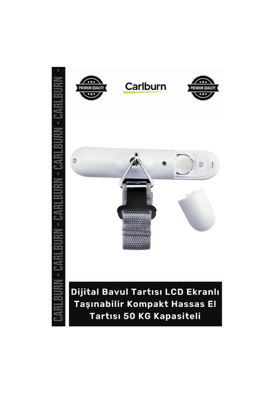 Dijital Bavul Tartısı Lcd Ekranlı Taşınabilir Kompakt Hassas El Tartısı 50 Kg Kapasiteli Çok Renkli