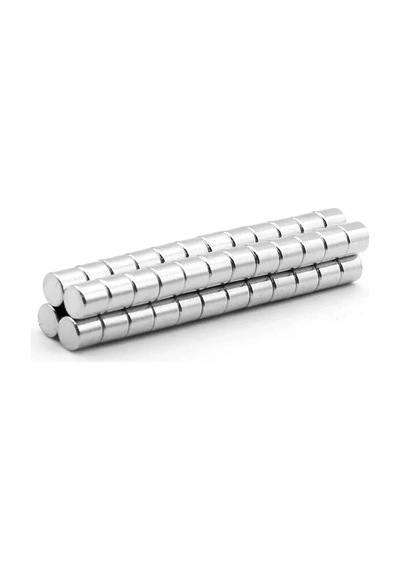 Ø4x4 Mm N35 Neodyum Mıknatıs-10 Adet