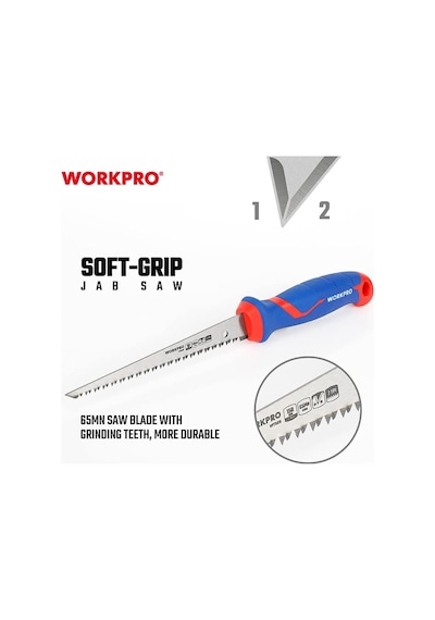 Workpro Wp215016 150 Mm Hızlı Kesim Profesyonel Alçıpan Testeresi