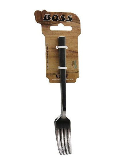 Boss-716 Çubuk Sade Metal 2mm 6 Adet Tatlı Çatal Diğer