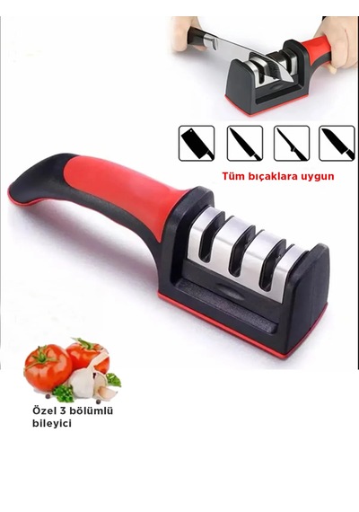 3 Aşamalı Bıçak Bileyicisi