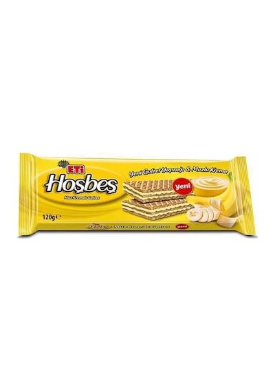 Hosbeş Muzlu Gofret 120 Gr.