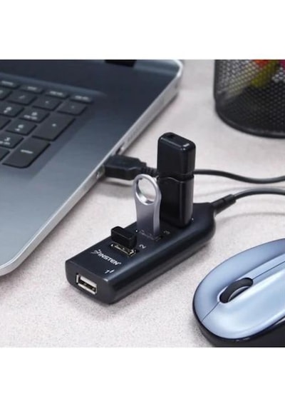 4 Port Usb Çoğaltıcı Çoklayıcı Hub Usb 2.0 Çoklama Pc Laptop