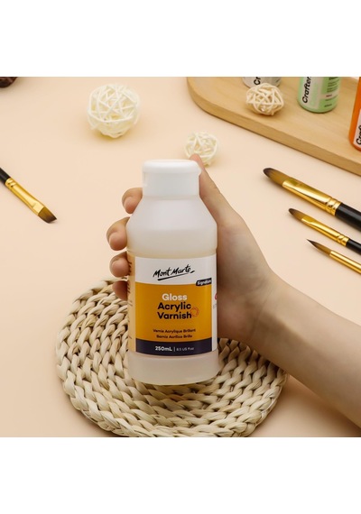 Parlak Akrilik Vernik İmza 250ml 8,5 Us Fl. Oz , Akrilik Boya Verniği, Yapıtları Toz, Işık, Arşiv Son İşlem Ve Genel