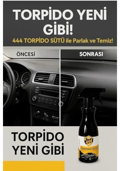 444 Torpido Sütü Silikonlu 600 Ml