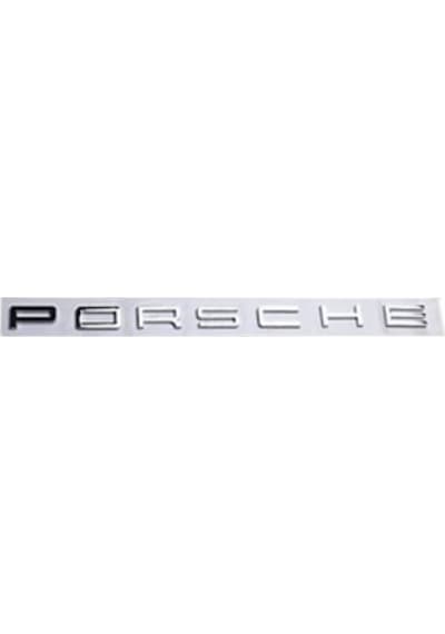 Porsche Uyumlu Yazı Porsche 2.5 35 Cm Gri