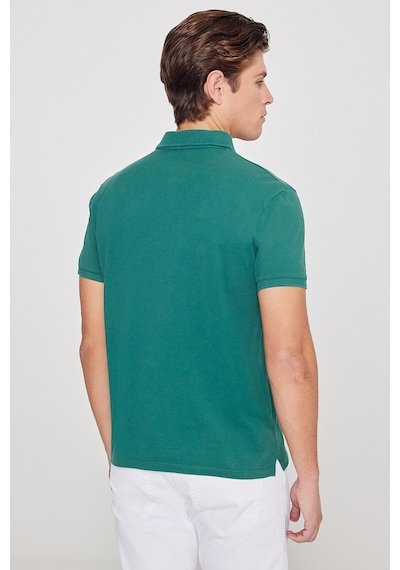 Ac&Co / Altınyıldız Classics Erkek Koyu Yeşil Slim Fit Dar Kesim Polo Yaka Kısa Kollu Tişört 4A4820200001Kyls Yeşil Ac&Co / Altınyıldız Classics Erkek Koyu Yeşil Slim Fit Dar Kesim Polo Yaka Kısa Kollu Tişört 4A4820200001Kyls Yeşil