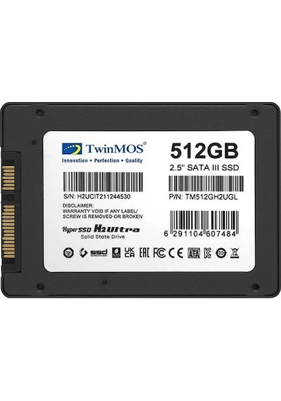 Twinmos 2.5 512gb Sata3 580mb-550mb/s Ssd Disk Tm512gh2ugl