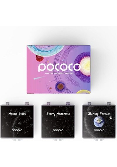 Galaxy Uyumlu  Lite Star Projektör Disk Seti, 5k Ultra Hd Gerçekçi 3 Yıldız Diski Projektörsüz