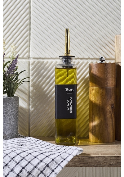 Molivet Gold Kapak 350ml Cam Yağdanlık-sosluk-sirkelik
