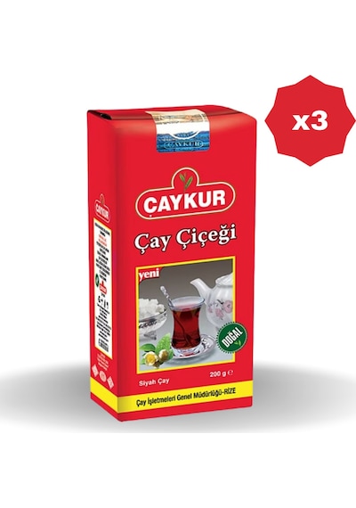 Çaykur Çay Çiçeği 200 Gr - 3 Adet