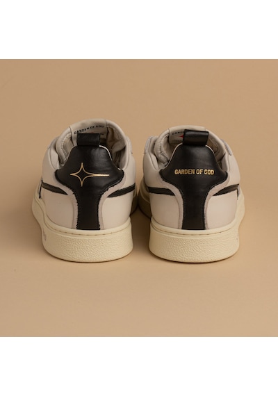 Off White Black Sneaker Günlük Erkek Earth Lea Garden Of God Off White Black