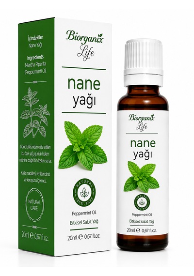 Nane Yağı 20 Ml - Ferahlatıcı & Serinletici Şakak Ve Body Masaj Yağı