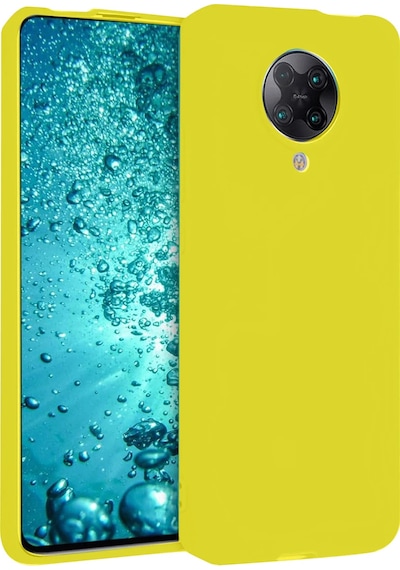 Newface Xiaomi Redmi K30 Pro Kılıf Nano İçi Kadife Silikon Semeglbl - 28 - Sarı