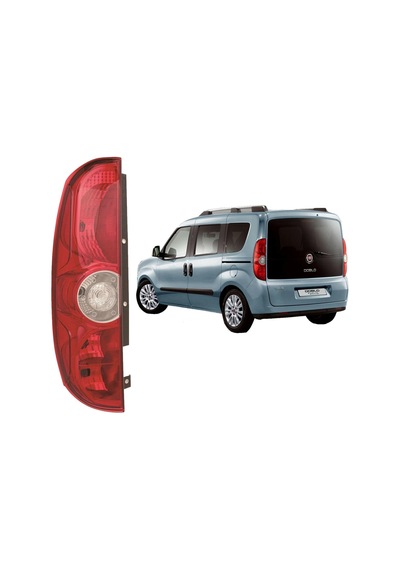 Fiat Doblo Sol Arka Stop Lambası Dikey Açılan Tek Kapı 2009--2014 N11.4289