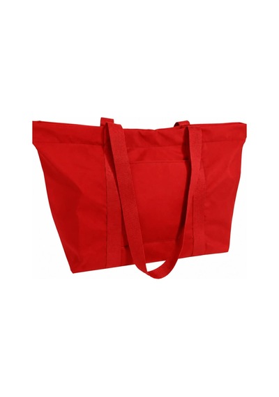 Tuttobene Trendy Red Tote Omuz Çantası Xl Boy Tb022 Kırmızı