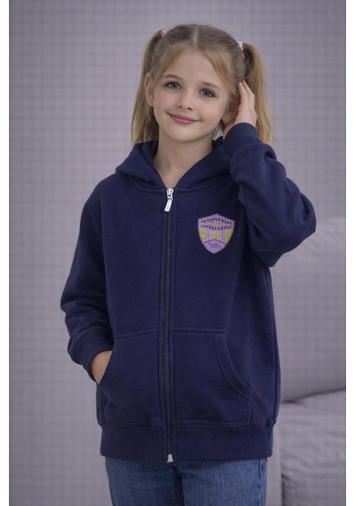 Çocuk Giyim Kız Çocuk Sweatshirt Lacivert