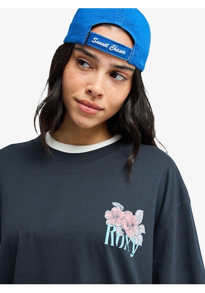 Roxy Talloversize Washed Kadın T-shirt-erjzt06081 Siyah