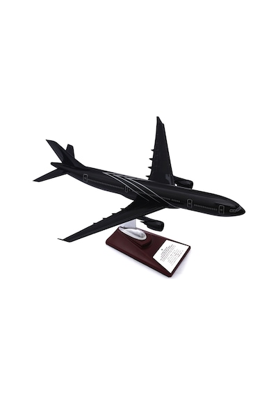 Zekupp - Maket Uçak - Airbus A330-300 1/200 - SİYAH ÖZEL TASARIM Model Uçak