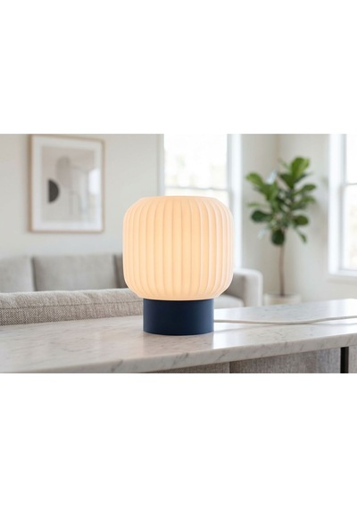 Evona Model - Led Abajur - Masa Lambası - Usb 5v İle Çalışır - Slim Led Aydınlatması Dahildir - Dekoratif Lamba - Renk Seçenekli Çok Renkli