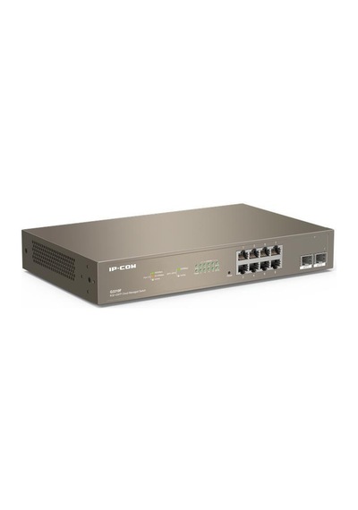 Ip-Com G3310F 8 Port Gigabit + 2x1 GB SFP Uplınk Cloud Yönetilebilir Rackmount Switch