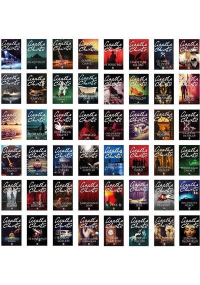 Agatha Christie Seti 64 Kitap