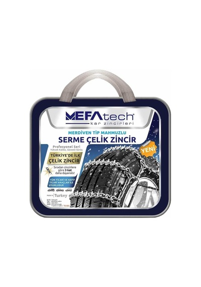 195/65x16 Ebatlarına Uyumlu Serme Kar Patinaj Zinciri Mefatech Diğer