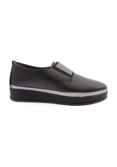 Dgn Pm387-k303-22y Kadın Taşlı Bantlı Sneakers Ayakkabı PM387-K303-1211-R9094 Siyah