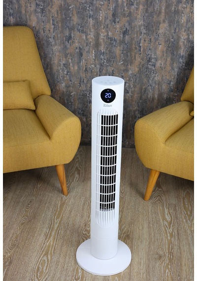 Zilan Zln1023 Air Cooler Kule Tipi Fan Uzaktan Kumandalı, Dokunmatik